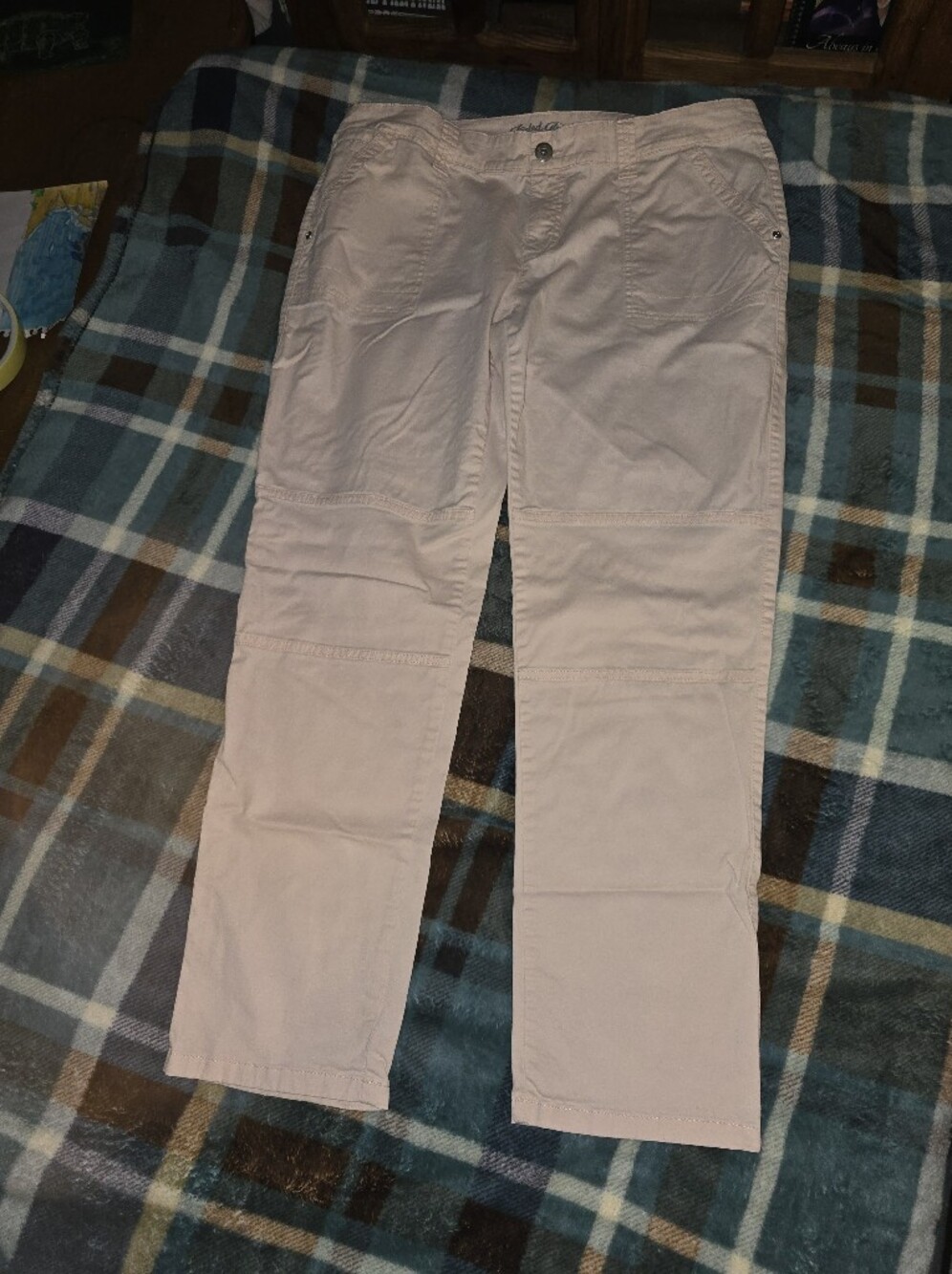 Faded Glory Pale Pink Straight-Leg Jeans